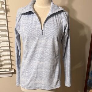 Columbia Women's Soft Blue Geometric Hoodie